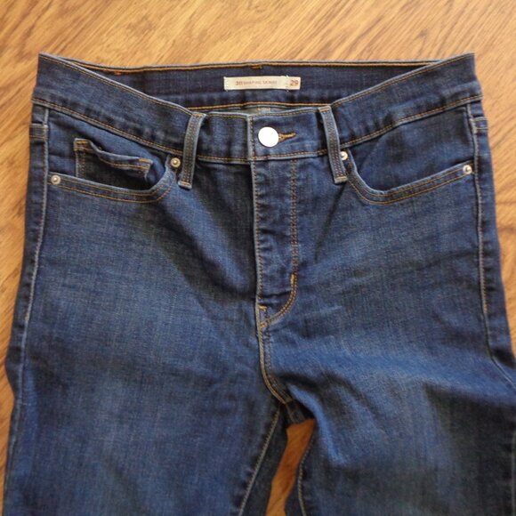 Levi Strauss 311 Shaping Skinny Blue Jeans Denim 29 x 34 Levi's - Picture 2 of 8